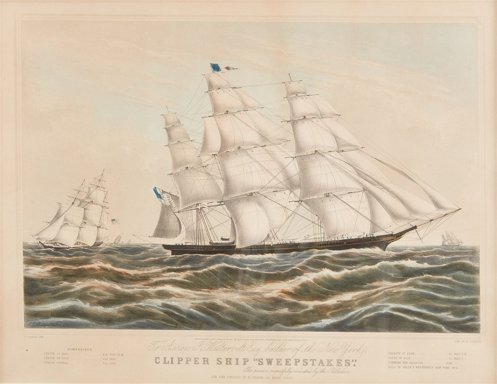 AFTER NATHANIEL CURRIER, CLIPPER