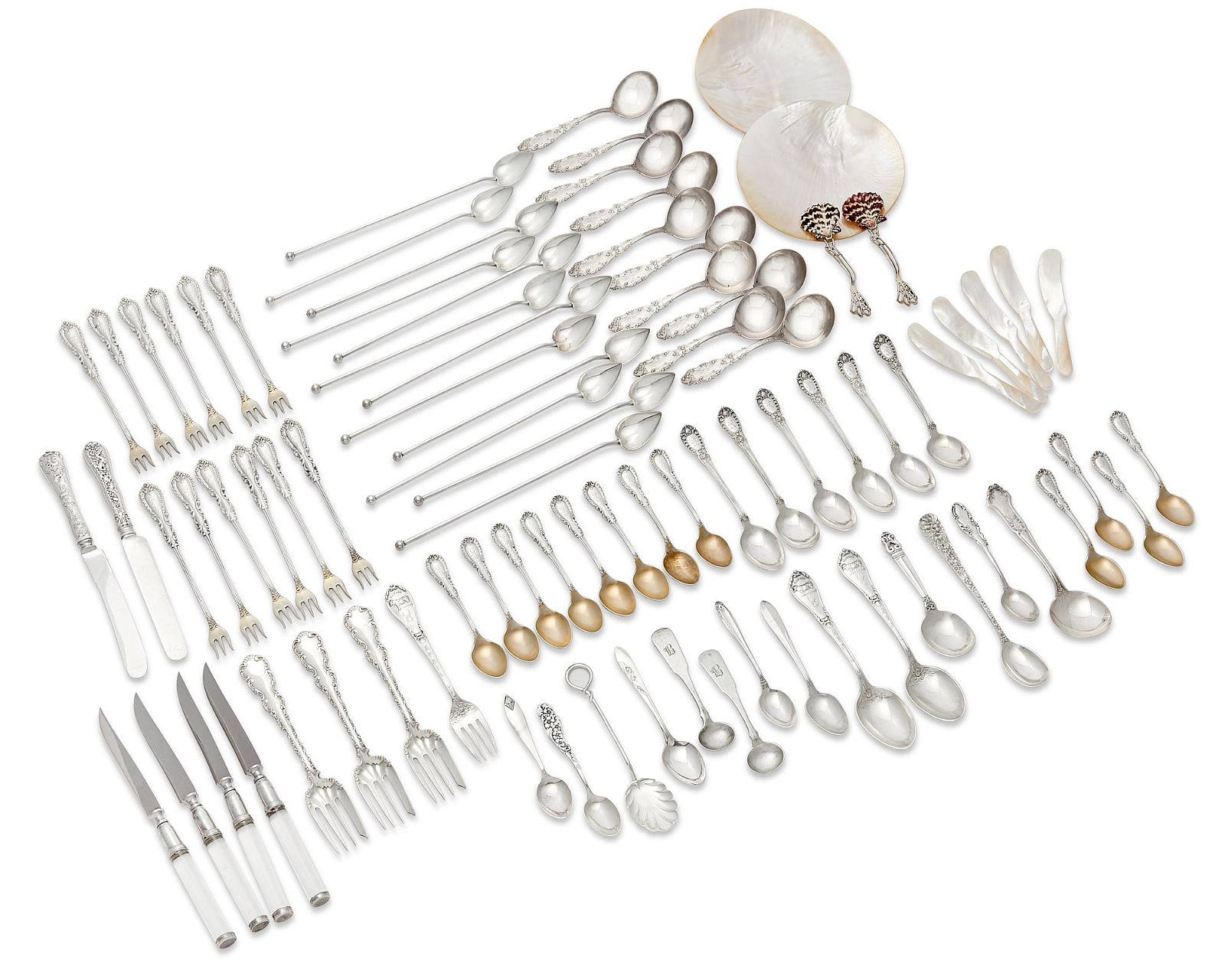 A GROUP OF AMERICAN STERLING SILVER