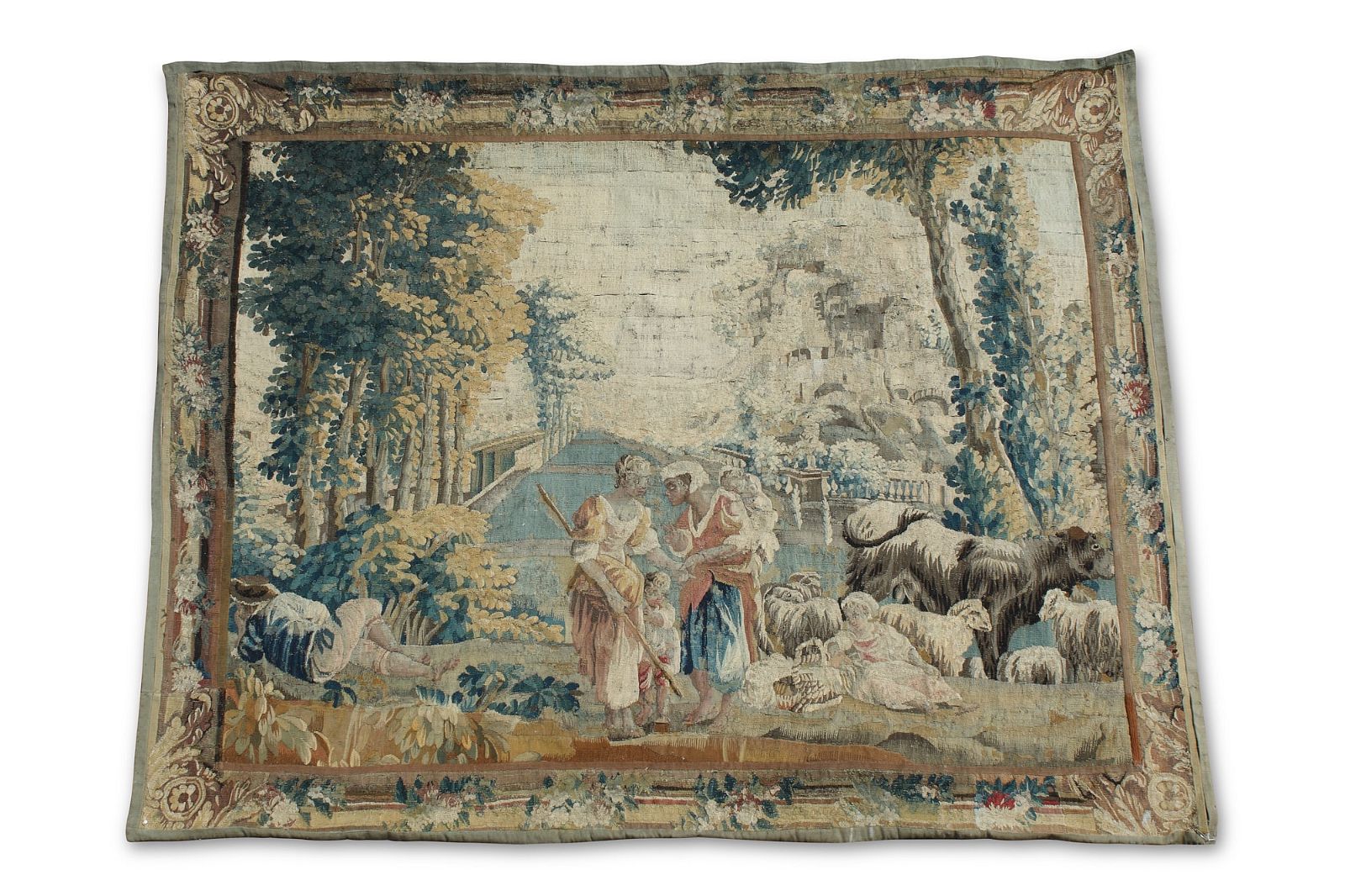 A FLEMISH BAROQUE TAPESTRY, LATE