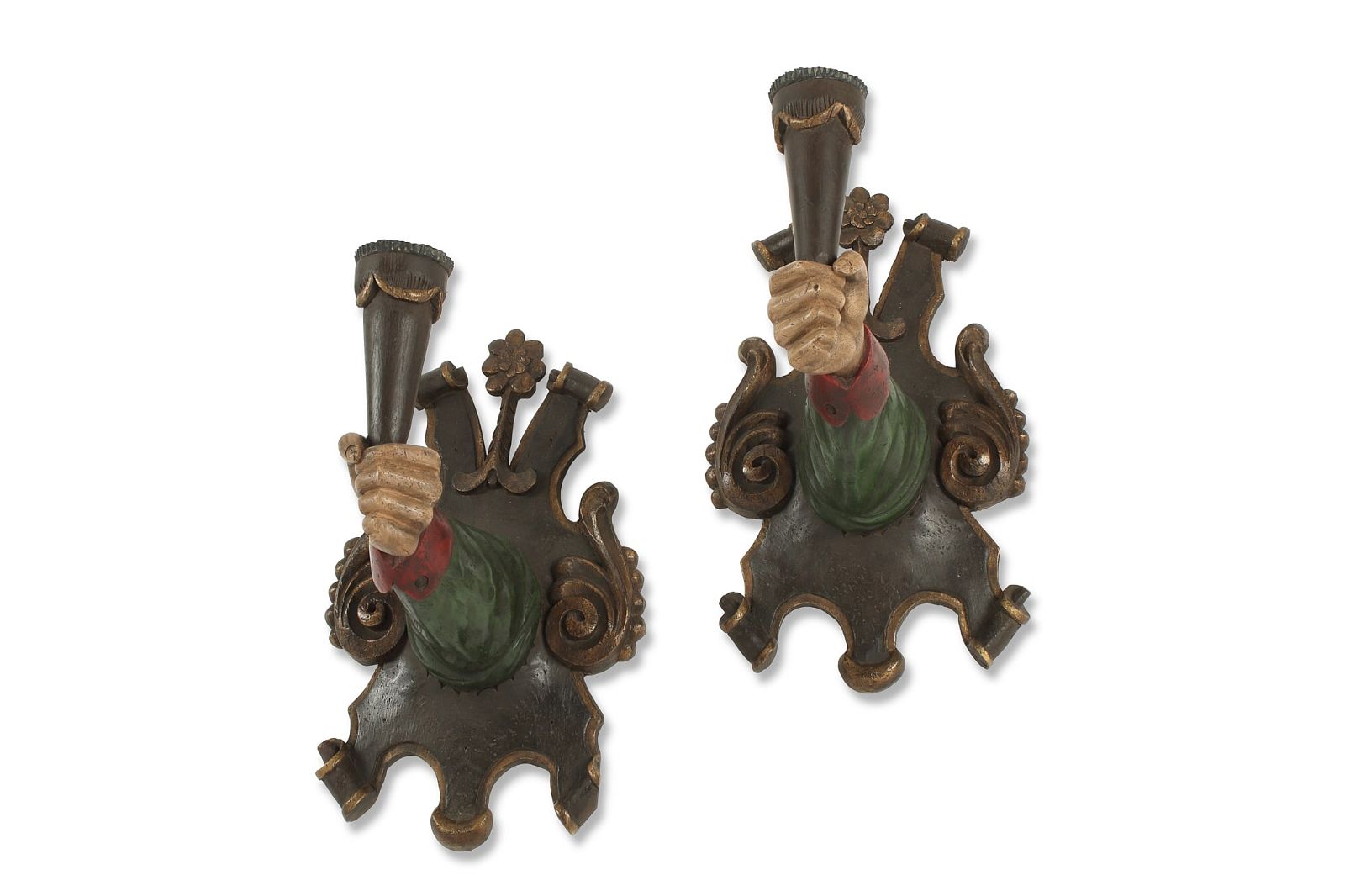 A PAIR OF RENAISSANCE STYLE CARVED