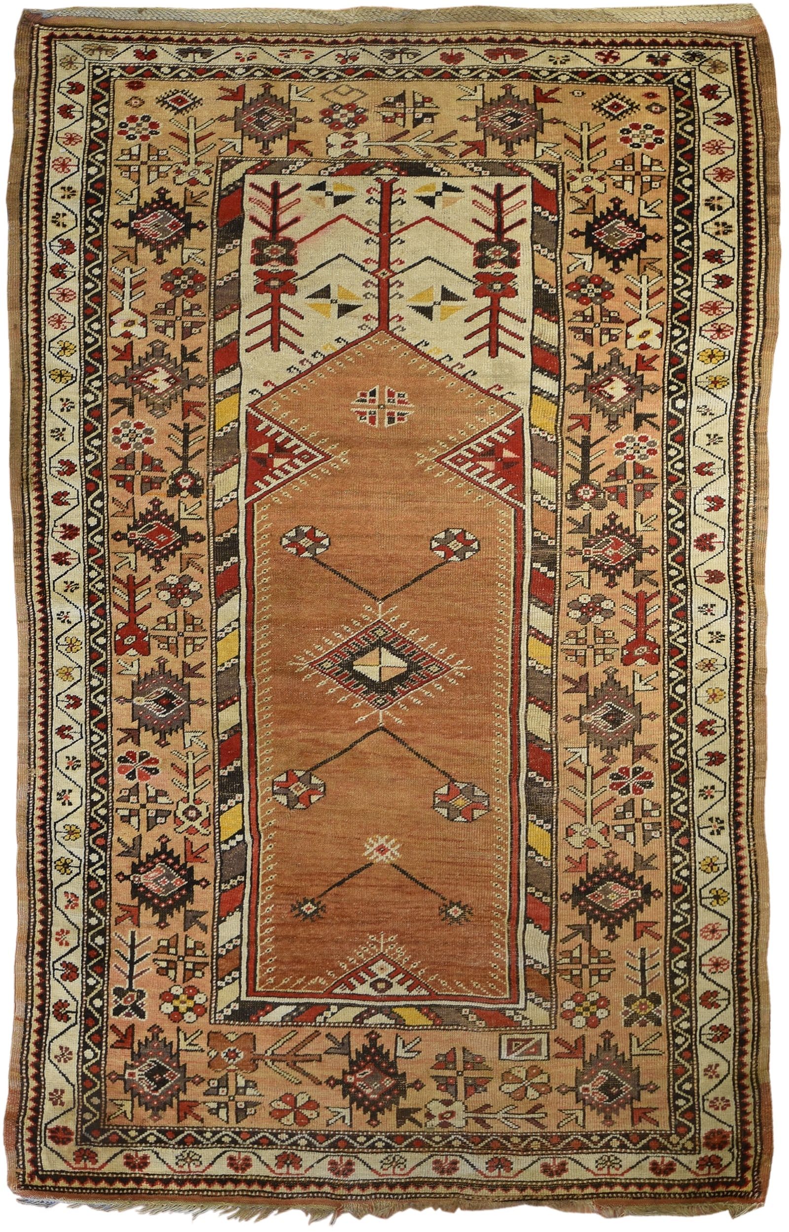 A LADIK RUG, ANATOLIA, EARLY 20TH