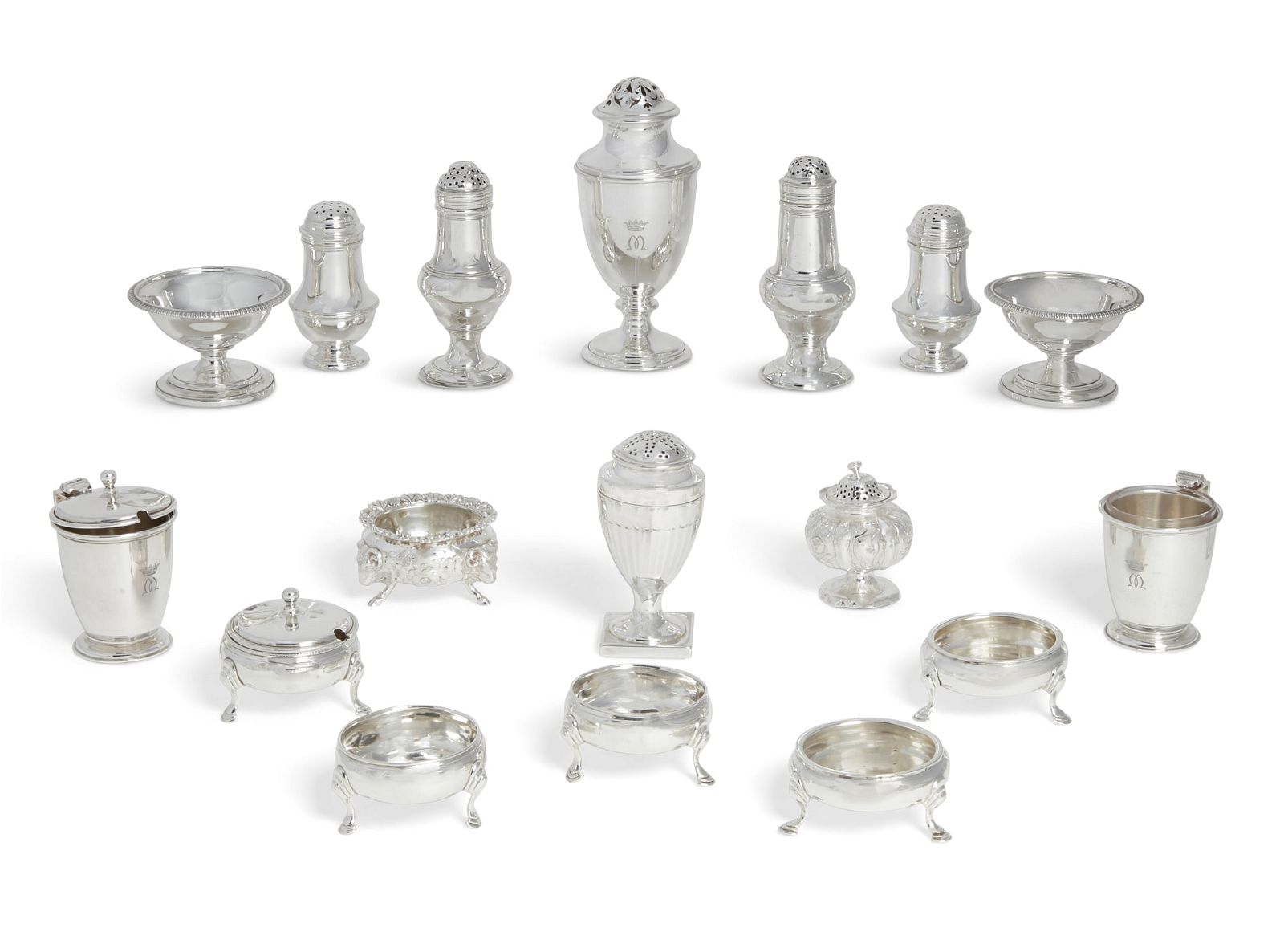 AN ASSEMBLED GROUP OF ENGLISH STERLING