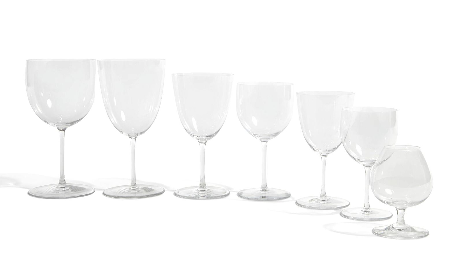 AN ASSEMBLED SUITE OF BACCARAT