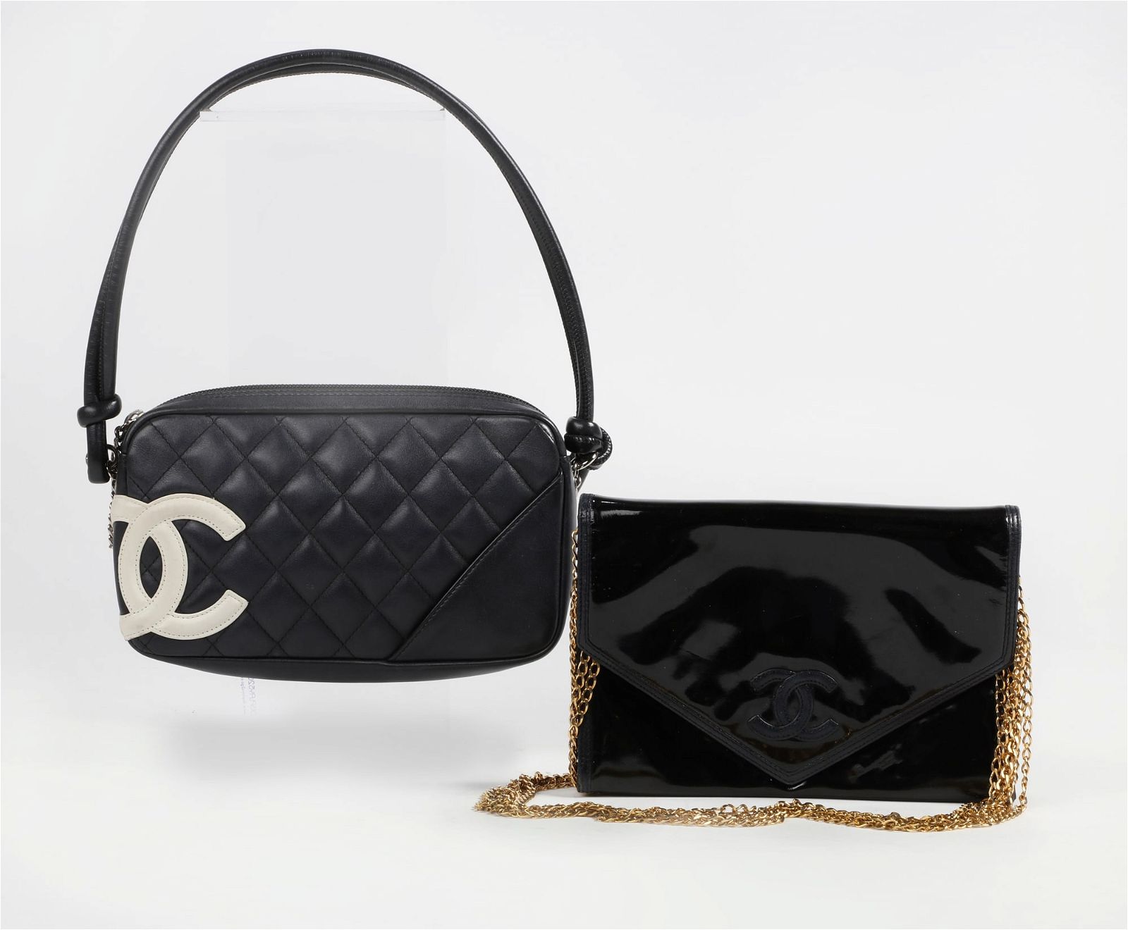 TWO CHANEL HANDBAGSTwo Chanel handbagsComprising