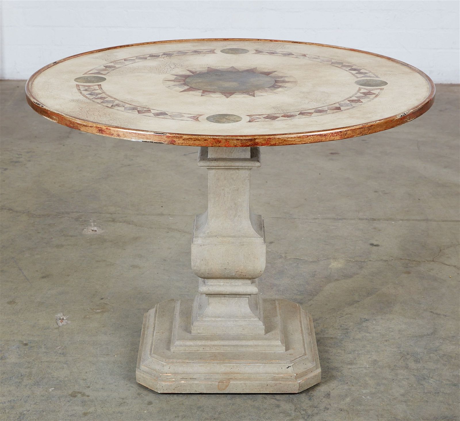 A NEOCLASSICAL STYLE CENTER TABLEA