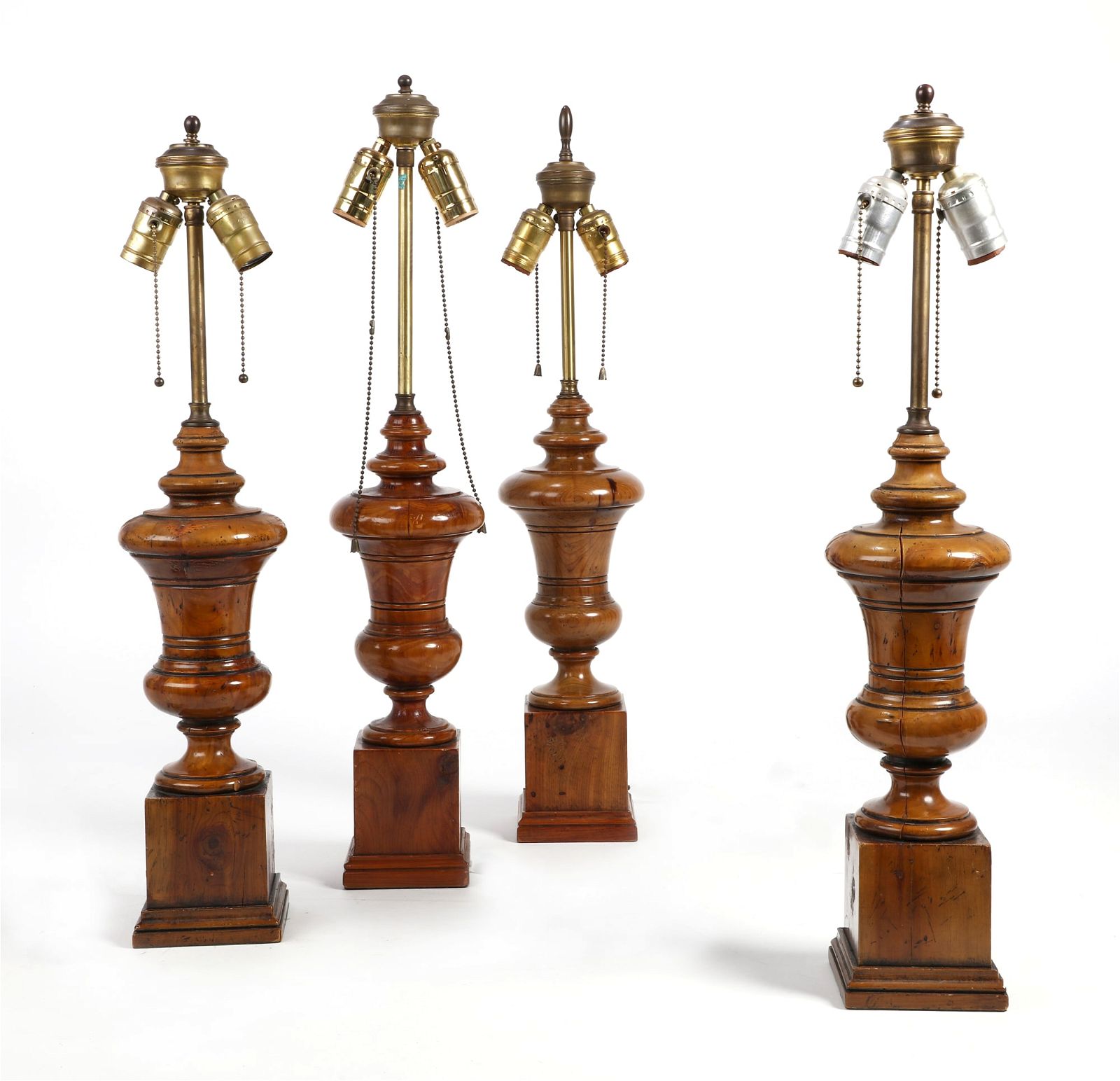 A SET OF FOUR GEORGE III STYLE