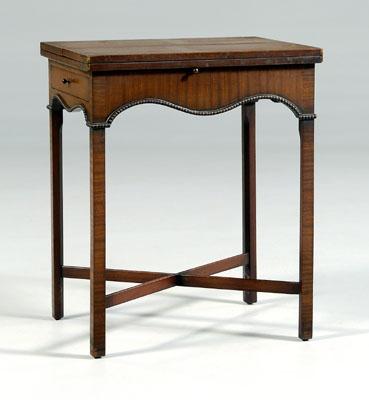 Chippendale style games table  90a49