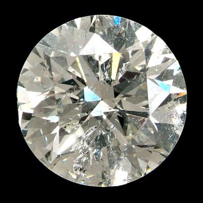 5.00 cts. unmounted diamond, round
