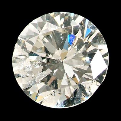 3.00 cts. unmounted diamond, round
