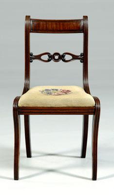 Classical mahogany side chair  90a8e