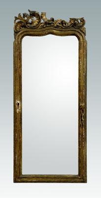 Chippendale style mirror carved 90aa0