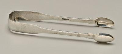 John Ewan coin silver tongs fiddle 90aa7