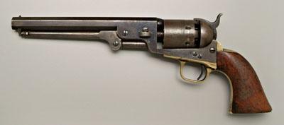 Colt Model 1851 navy revolver,