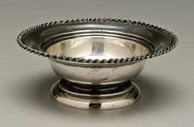 Mitchell & Tyler coin silver bowl,