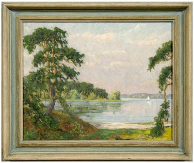 Ann Arbor Michigan painting landscape 90b31