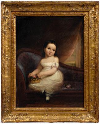 Early 19th century portrait toddler 90b32