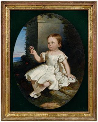 American School portrait, young child