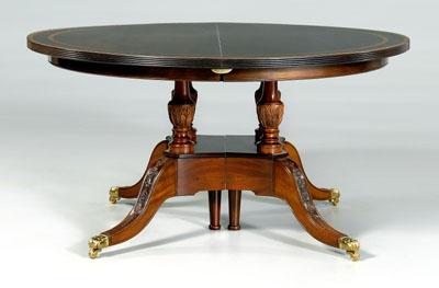 Federal style inlaid dining table  90b4c