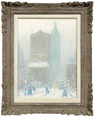 Johann Berthelsen painting (New York,