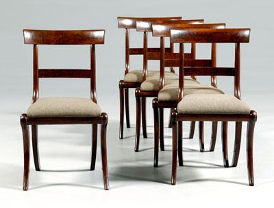 Five Baltimore classical side chairs  90b69
