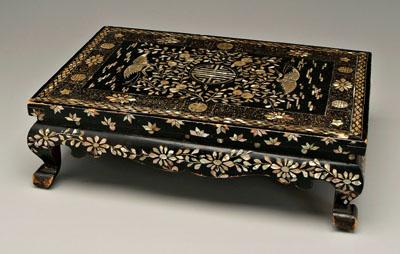 Korean inlaid low table lacquer 90c15