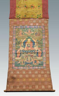 Tibetan thanka of Buddha Sakyamuni  90c1a