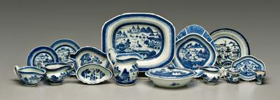 26 pieces Chinese export porcelain: