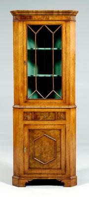 Chippendale style corner cabinet,