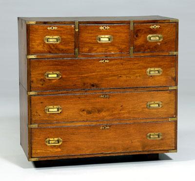 British mahogany campaign chest  909c6