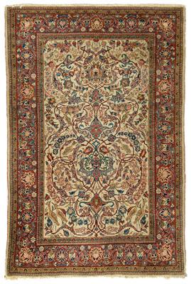 Tabriz or Kashan rug extensive 909ee