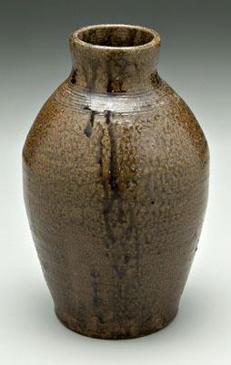 Stoneware jar, incised decoration