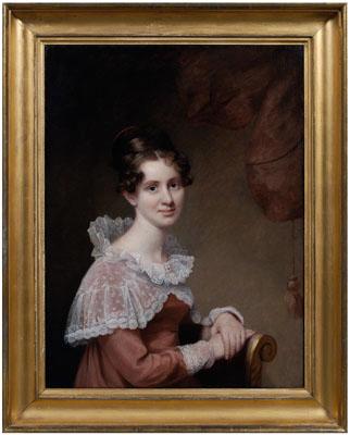 19th century portrait seated young 90e3a