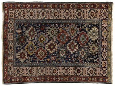 Shirvan rug repeating diagonal 90e50