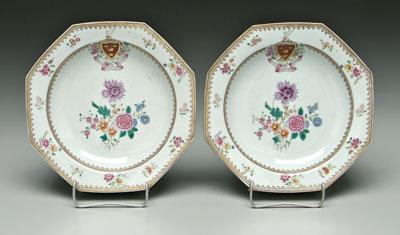 Two Chinese export armorial bowls  90e67