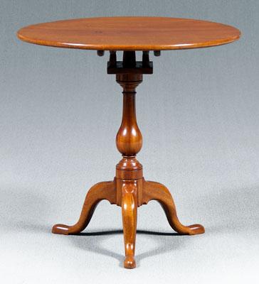 American Chippendale tea table,