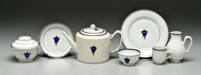 31 pieces Lowestoft porcelain  90e9c