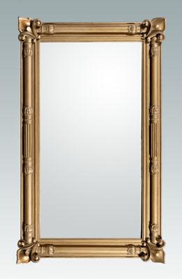 American classical gilt pier mirror,