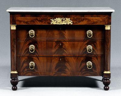 Lannuier classical marble top commode  90eb1