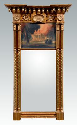 Federal style carved, gilt wood