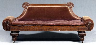 Boston classical carved sofa mahogany 90ec0