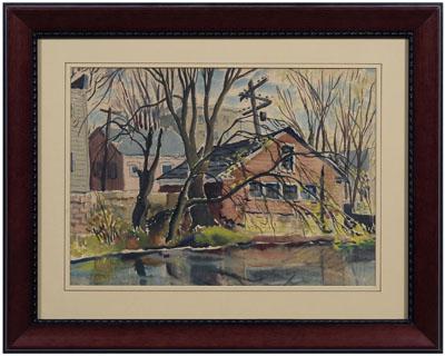 William Lester Stevens watercolor