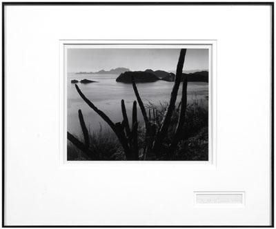 Brett Weston Baja photograph, silver