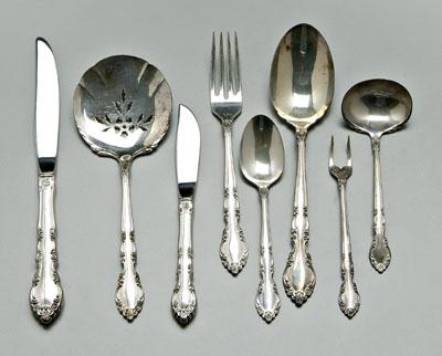 Heirloom Grandeur sterling flatware,