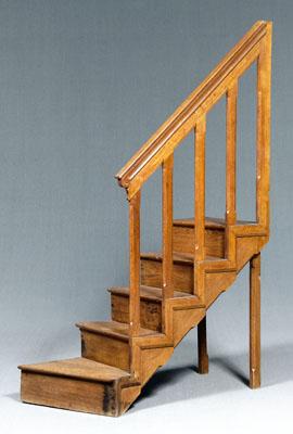 19th century English staircase, oak