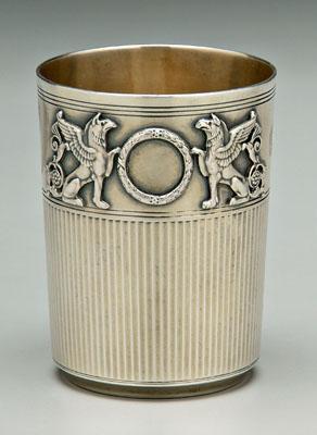 Faberg eacute Russian silver cup  91042