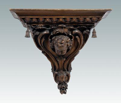 Italian Baroque style carved bracket  90c88