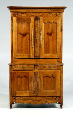 French Provincial step back cupboard  90ca6