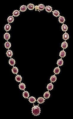 Ruby diamond necklace central 90cd2