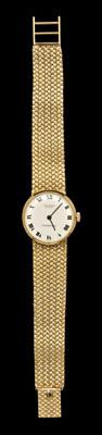 Tiffany gold watch, round off-white