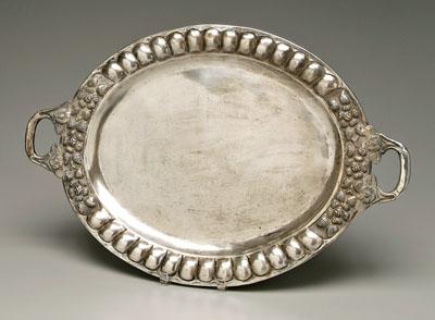 Mexican sterling tray oval with 90d28